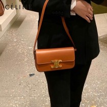 CELINE 賽琳 194143-004   Triomphe Shoulder Bag 最新款凱旋門腋下包肩背包