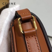 CELINE 賽琳 194143-4 CRECY 中號緞面牛皮革手袋