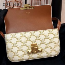 CELINE 賽琳 194143-02   Triomphe Shoulder Bag 最新款凱旋門腋下包肩背包