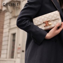 CELINE 賽琳 194143-02   Triomphe Shoulder Bag 最新款凱旋門腋下包肩背包