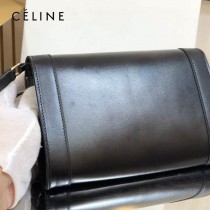 CELINE 賽琳 195263-01 原單 TRIOMPHE 牛皮革飾帶包