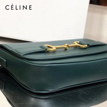 CELINE 賽琳 194143-1 CRECY 中號緞面牛皮革手袋