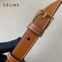CELINE 賽琳-01  原單 TRIOMPHE CANVAS标志印花老花小号水桶包