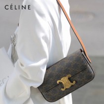 CELINE 賽琳 194143-01   Triomphe Shoulder Bag 最新款凱旋門腋下包肩背包