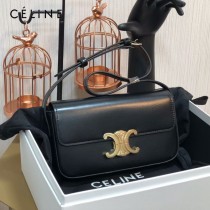 CELINE 賽琳 194143-001   Triomphe Shoulder Bag 最新款凱旋門腋下包肩背包