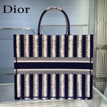 Dior迪奧-02 條紋Book Tote 手袋購物袋