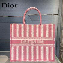 Dior迪奧-01 條紋Book Tote 手袋購物袋