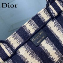 Dior迪奧-02 條紋Book Tote 手袋購物袋