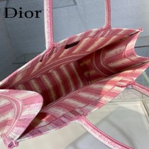 Dior迪奧-01 條紋Book Tote 手袋購物袋