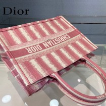 Dior迪奧-02  條紋Book Tote 小號手袋購物袋