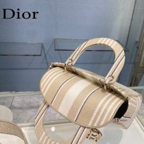 Dior-01  迪奧原單五格刺繡戴妃包  通體飾以本季標誌性的Tie