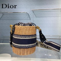 Dior迪奧原單 新款 Dior Wicker 水桶包