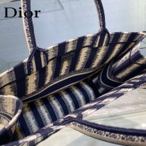 Dior迪奧-02 條紋Book Tote 手袋購物袋