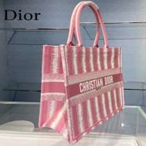 Dior迪奧-02  條紋Book Tote 小號手袋購物袋