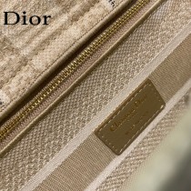 Dior-01  迪奧原單五格刺繡戴妃包  通體飾以本季標誌性的Tie