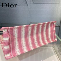 Dior迪奧-01 條紋Book Tote 手袋購物袋