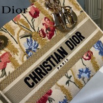 Dior-06  迪奧原單五格刺繡戴妃包  通體飾以本季標誌性的Tie