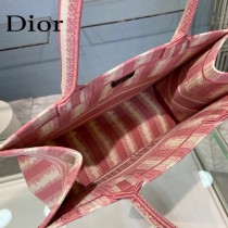 Dior迪奧-02  條紋Book Tote 小號手袋購物袋