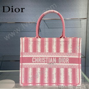 Dior迪奧-02  條紋Book Tote 小號手袋購物袋