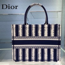 Dior迪奧-01  條紋Book Tote 小號手袋購物袋