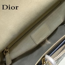 Dior-03  迪奧 Lady Dior 漆皮五格菱格中號戴妃包