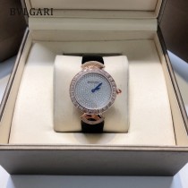 Bvlgari 寶格麗 鑲嵌奢侈T形鉆瑞士石英機芯女士手錶