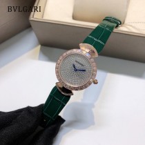 Bvlgari 寶格麗 鑲嵌奢侈T形鉆瑞士石英機芯女士手錶