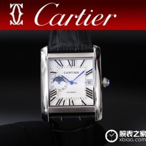 Cartier卡地亞全新Tank MC 系列陀飛輪 星月多功能腕表