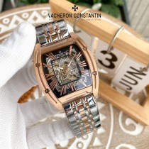 江詩丹頓 Vacheron Constantin全自動機械機芯精品男士鏤空鋼帶腕表