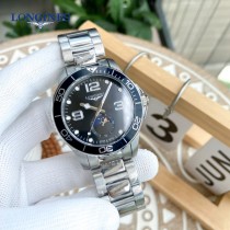 浪琴 Longines精品男士鋼帶腕表