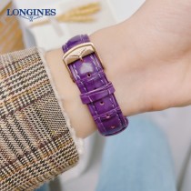 浪琴 Longines戴卓維納系列精致兩針半女士腕表