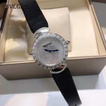 Bvlgari 寶格麗 鑲嵌奢侈T形鉆瑞士石英機芯女士手錶