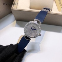 Bvlgari 寶格麗 鑲嵌奢侈T形鉆瑞士石英機芯女士手錶