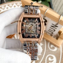 江詩丹頓 Vacheron Constantin全自動機械機芯精品男士鏤空鋼帶腕表