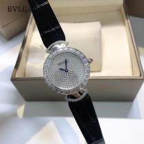 Bvlgari 寶格麗 鑲嵌奢侈T形鉆瑞士石英機芯女士手錶