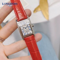 浪琴 Longines戴卓維納系列精致兩針半女士腕表