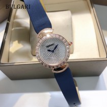 Bvlgari 寶格麗 鑲嵌奢侈T形鉆瑞士石英機芯女士手錶