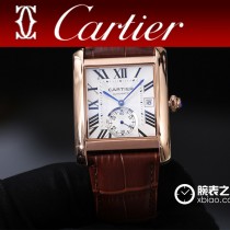 Cartier卡地亞全新Tank MC 系列陀飛輪 多功能腕表