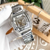 江詩丹頓 Vacheron Constantin全自動機械機芯精品男士鏤空鋼帶腕表