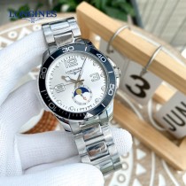 浪琴 Longines精品男士鋼帶腕表