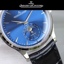 積家 Jaeger-LeCoultre 月相大師  震撼色系列顶级瑞机手表