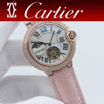 卡地亞 Cartier女款藍氣球飛輪系列雙排鉆