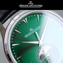 積家 Jaeger-LeCoultre 月相大師  震撼色系列顶级瑞机手表