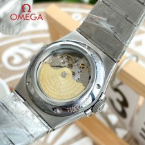 歐米茄 OMEGA大三針雙歷設計星座系列自動機械男表