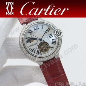 卡地亞 Cartier女款藍氣球飛輪系列單排鉆
