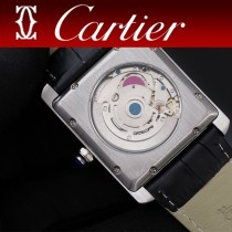 Cartier卡地亞全新Tank MC 系列陀飛輪 多功能腕表