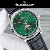 積家 Jaeger-LeCoultre 月相大師  震撼色系列顶级瑞机手表