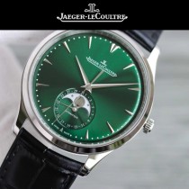 積家 Jaeger-LeCoultre 月相大師  震撼色系列顶级瑞机手表