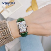 浪琴 Longines戴卓維納系列精致兩針半女士腕表
