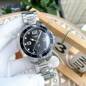 浪琴 Longines精品男士鋼帶腕表